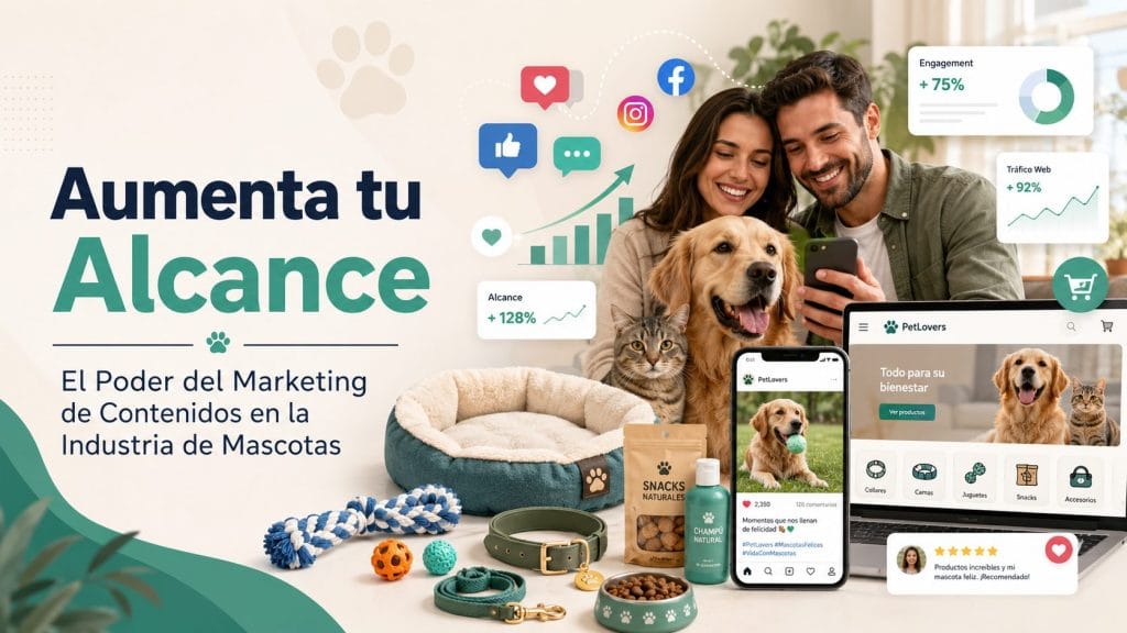 Marketing de contenidos para marcas de productos para mascotas