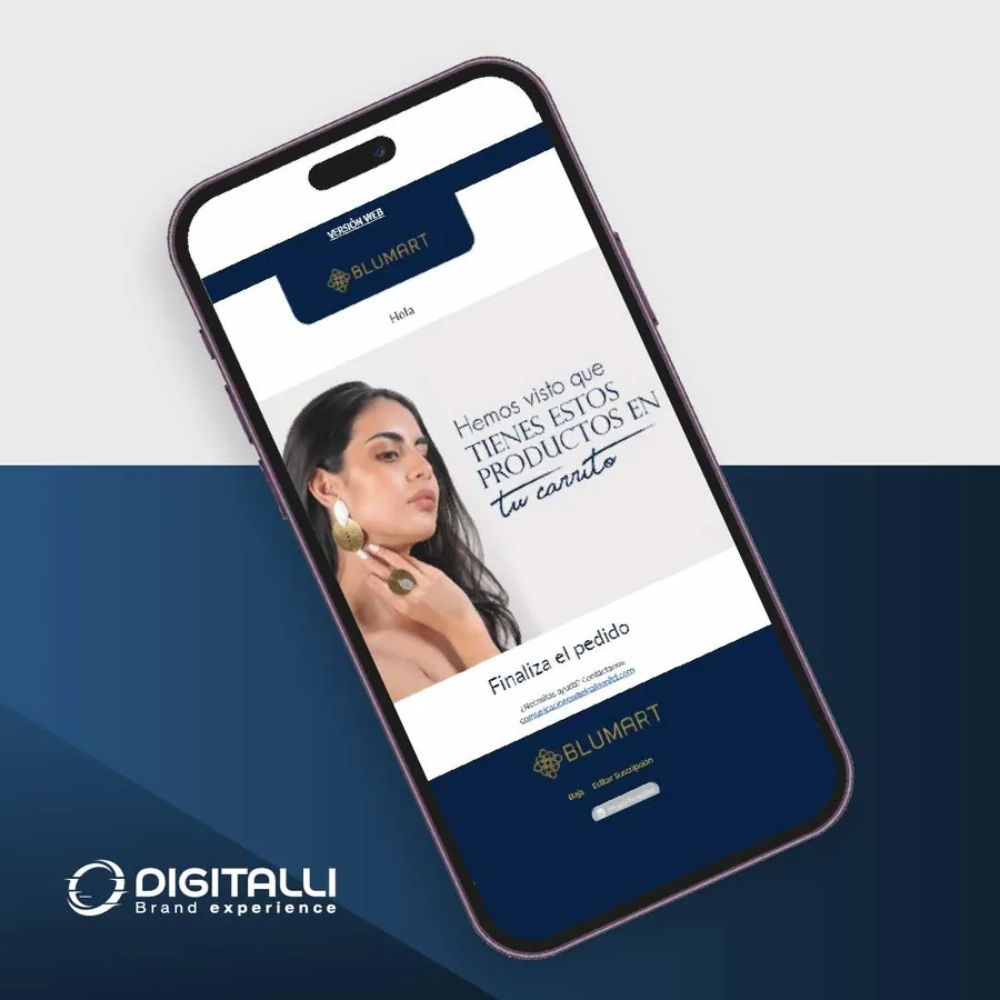 Web And Social Media Content project developed by Digitalli